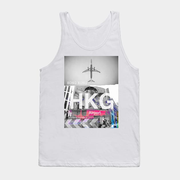 Hong Kong airport Tank Top by Woohoo